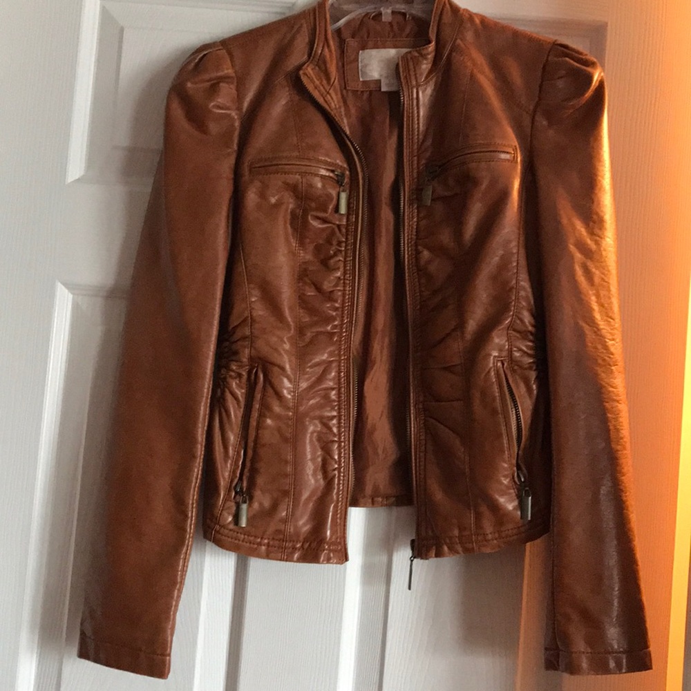 Leather jacket